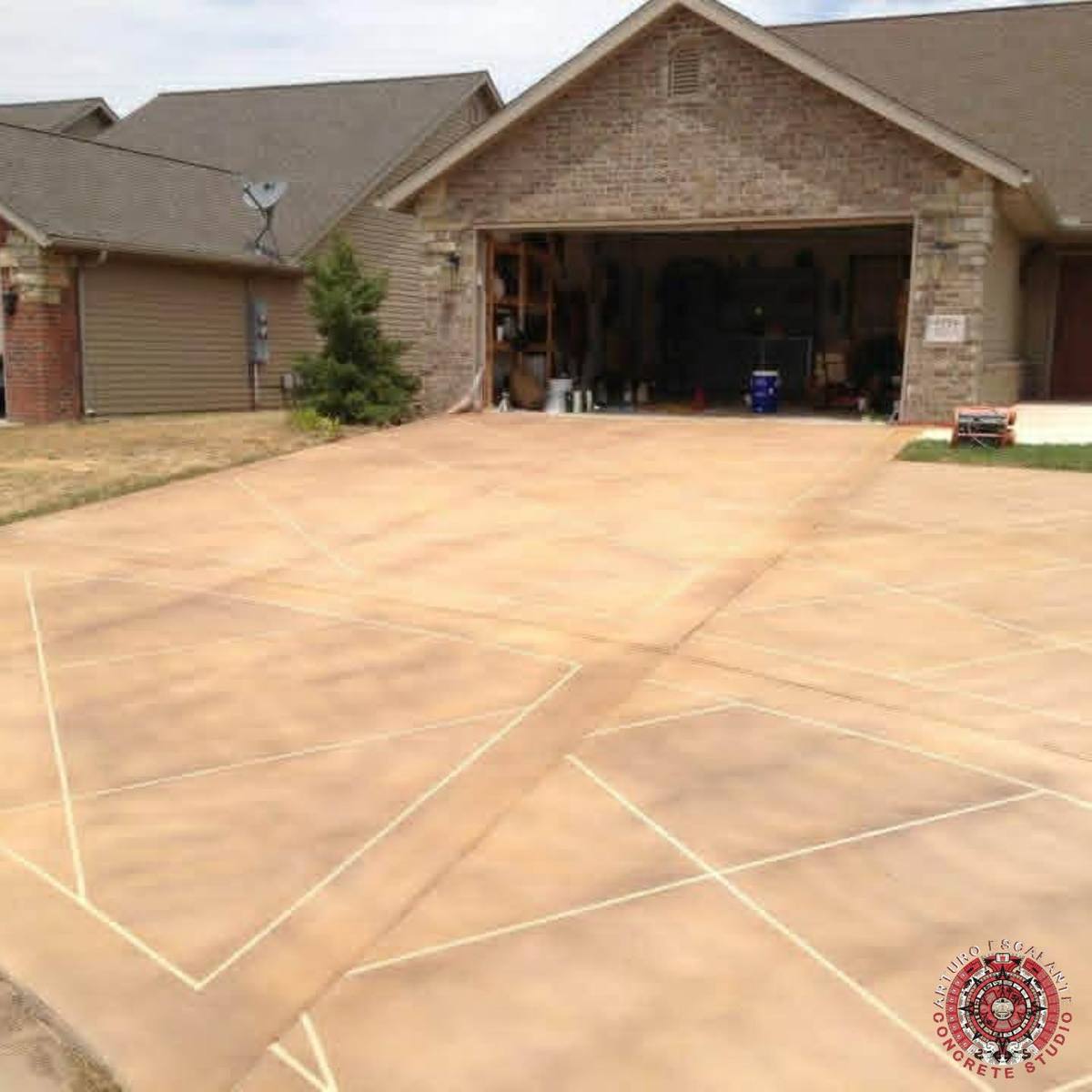 Custom Stone Driveway