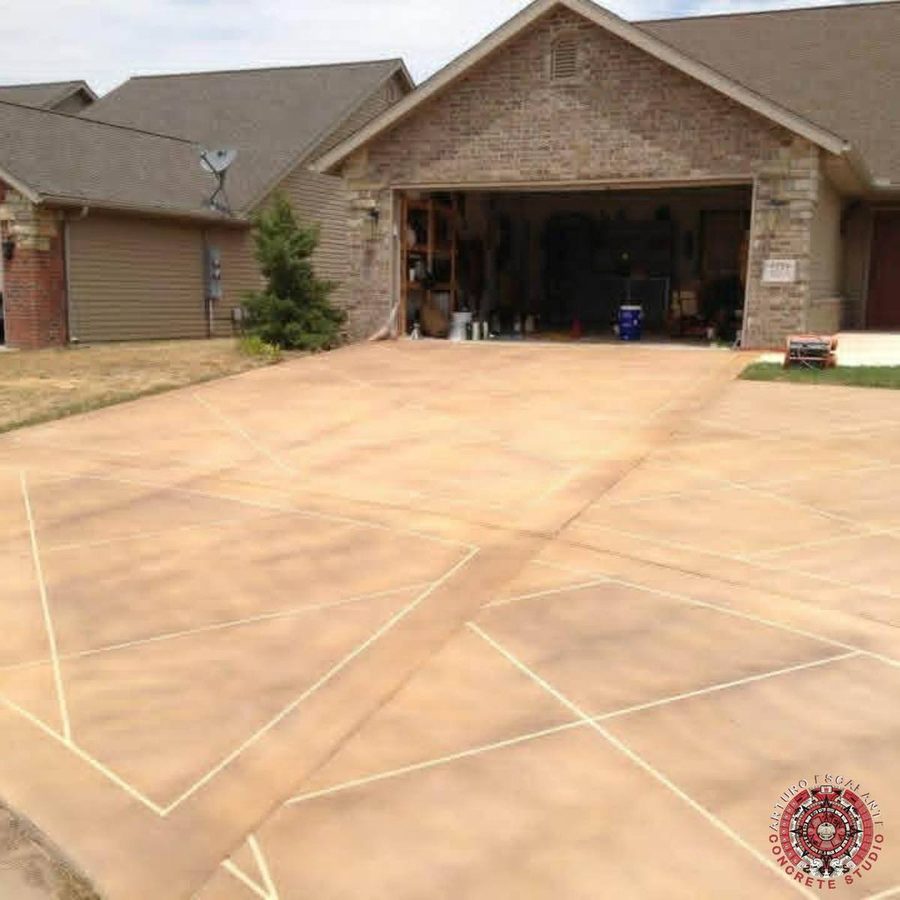 Custom Stone Driveway