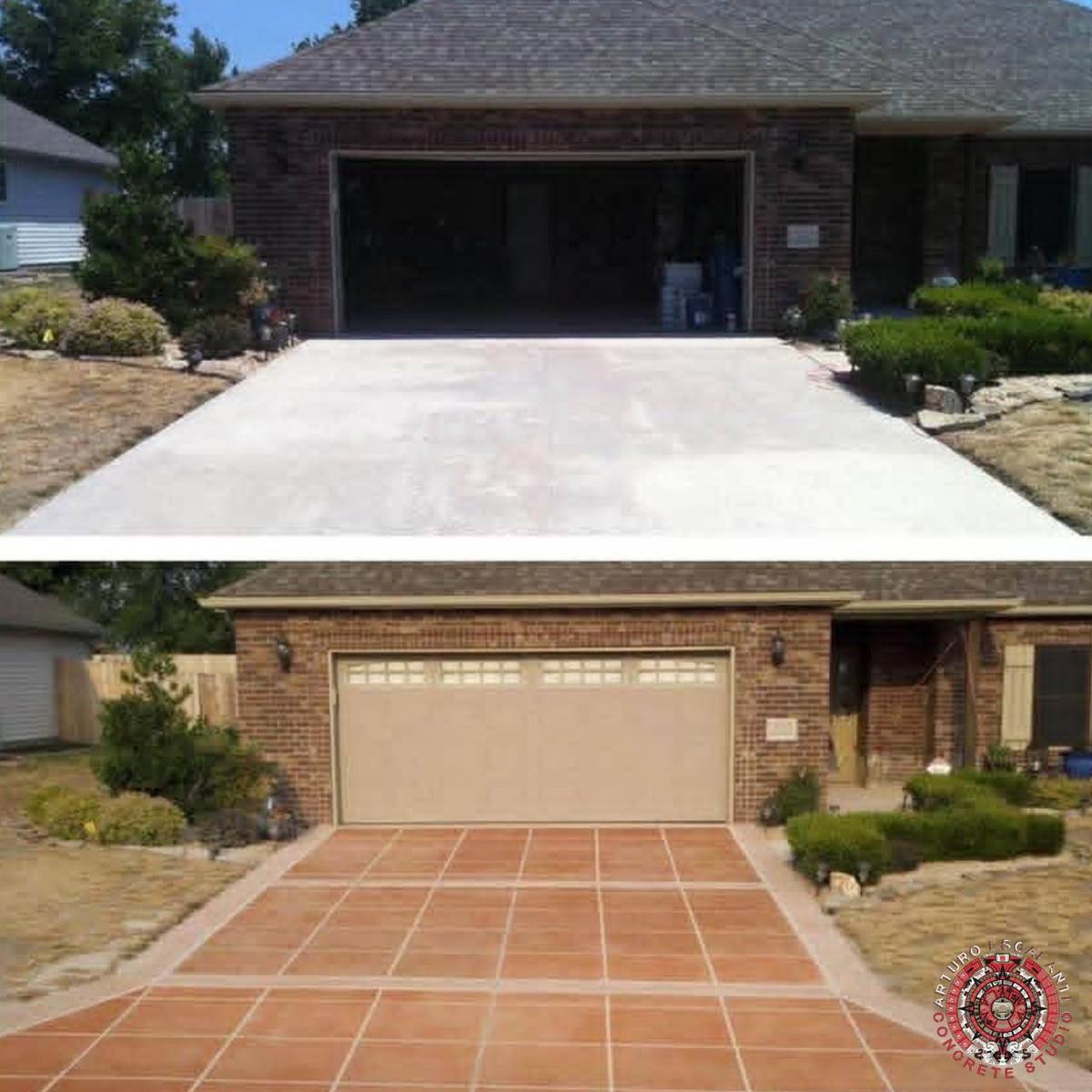 Driveway Before & After