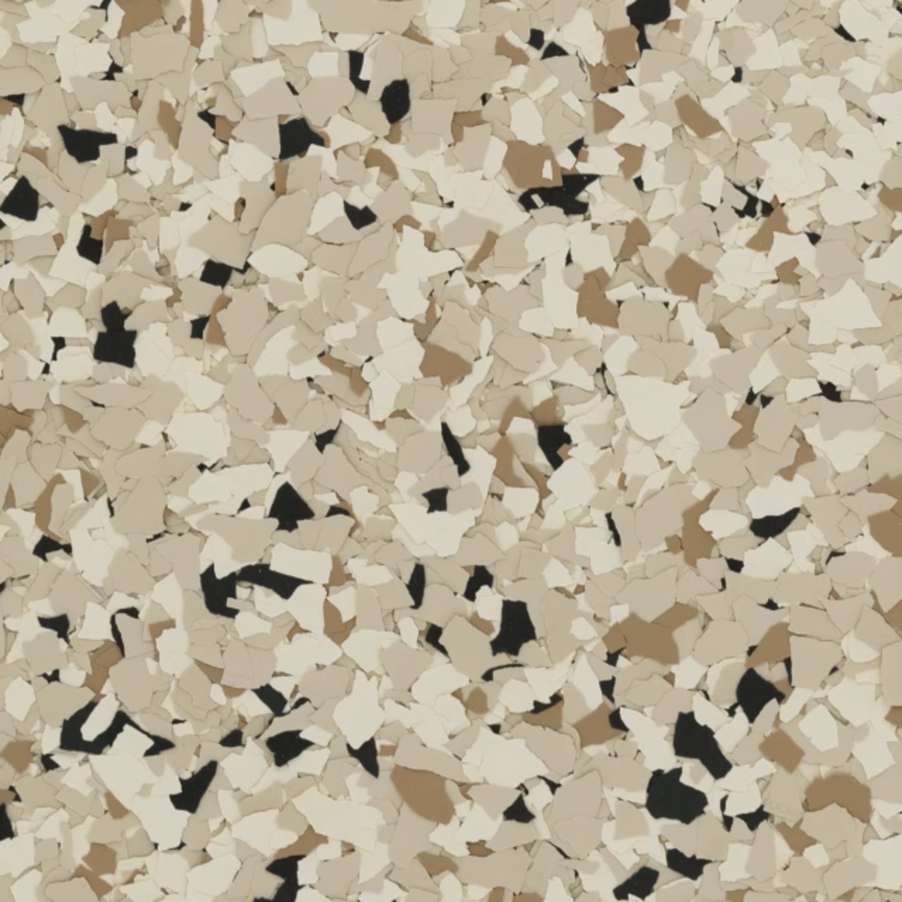 Shoreline epoxy flake color — Crete Creations LLC Joplin MO
